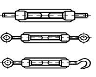 śruby napinające, rzymskie otwarte
