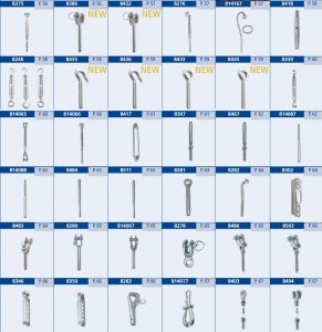 śruby napinające i końcówki do zwalcowania